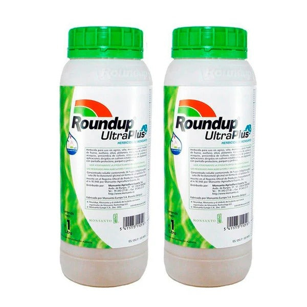 ROUNDUP Ultraplus 2x1L Glyphosate Weed Killer